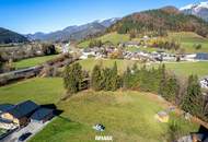 Sonnenplatz mit Gebirgsblick