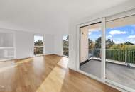 Lichtdurchflutete 3-Zimmer-Neubauwohnung mit Balkon/Loggia nahe dem Mühlwasser