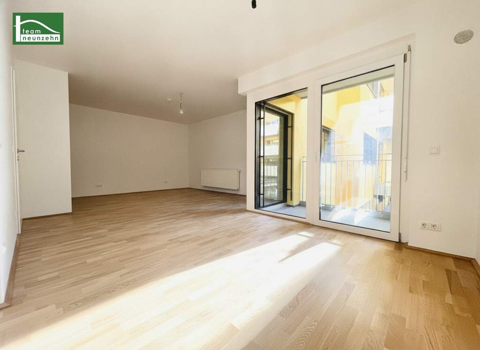 LEO 131 - Sonnige Neubau-Wohnung mit Loggia! Rasche Anbindung nach Floridsdorf und viel Grün in der Nähe!