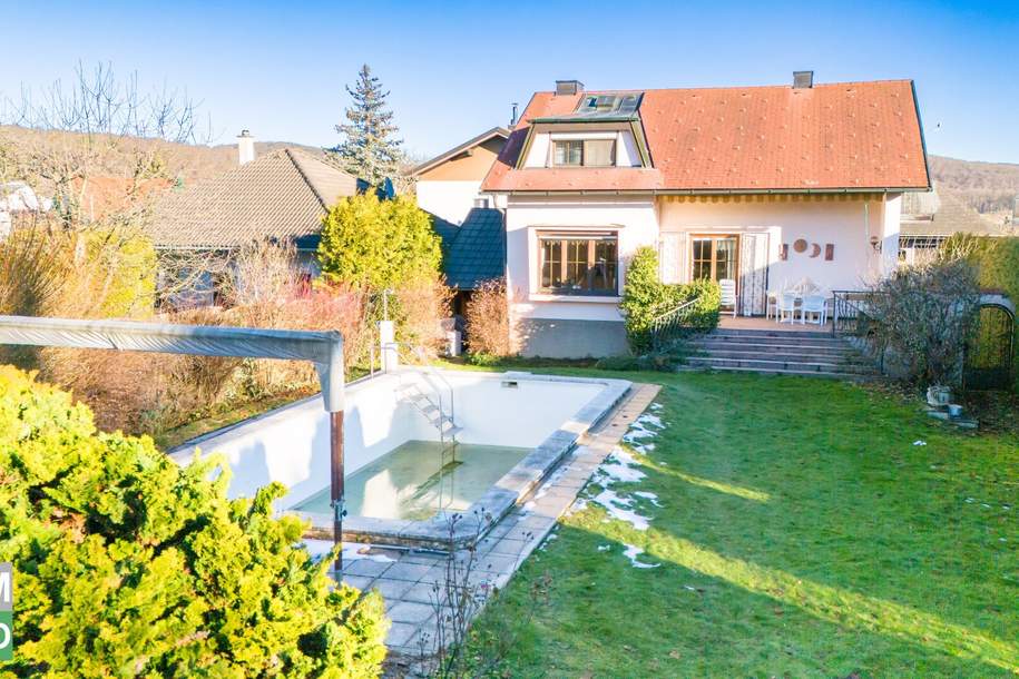 Einfamilienhaus mit Pool in Laab im Walde, Haus-kauf, 676.000,€, 2381 Mödling