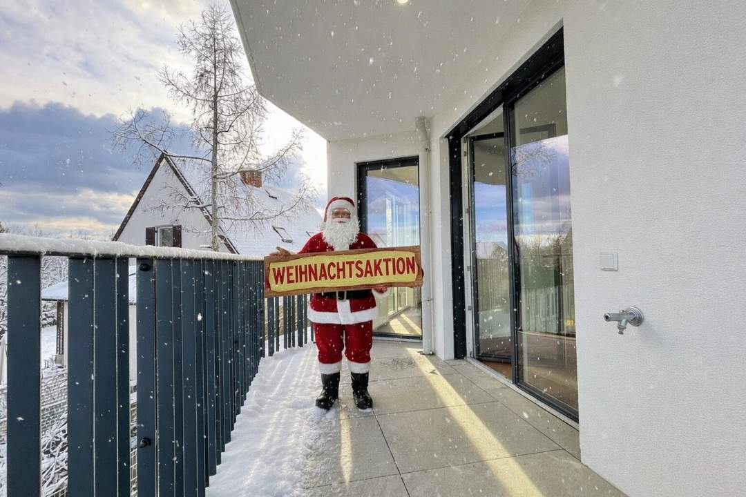 WEIHNACHTSAKTION | Preisreduktion & Tiefgaragen-Stellplatz geschenkt! | Urban-Balkon | ERSTBEZUG | einzigartige Architektur