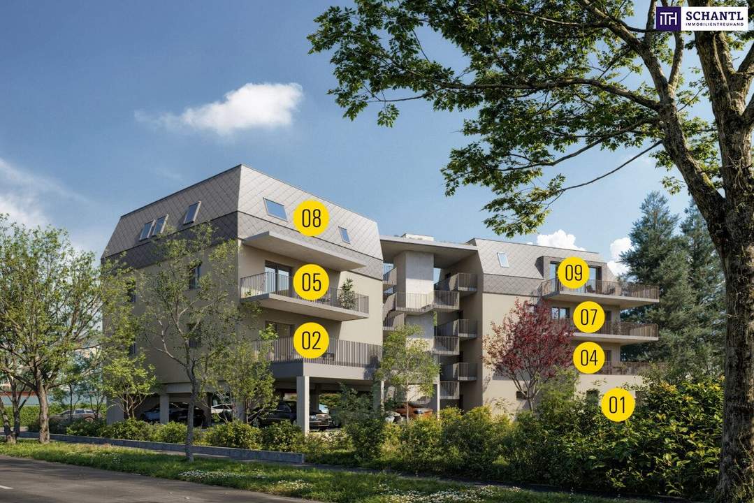 Entzückende Kleinwohnung mit ganz viel Flair - Balkon - in Graz-Eggenberg - PROVISIONSFREI! Noch in Vorverwertungsmodus!