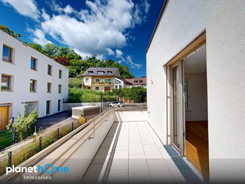 Erstbezug : Neubau : 3-Zimmer-Wohnung : Terrasse