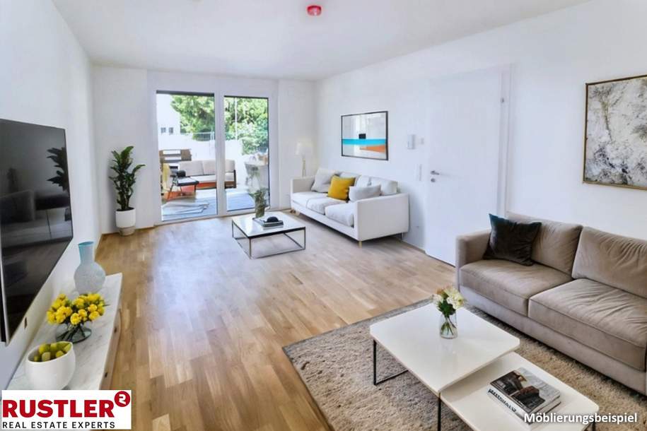 **Gartenwohnung mit Stil – Ihr Rückzugsort im Grünen**, Wohnung-kauf, 257.500,€, 3100 Sankt Pölten(Stadt)