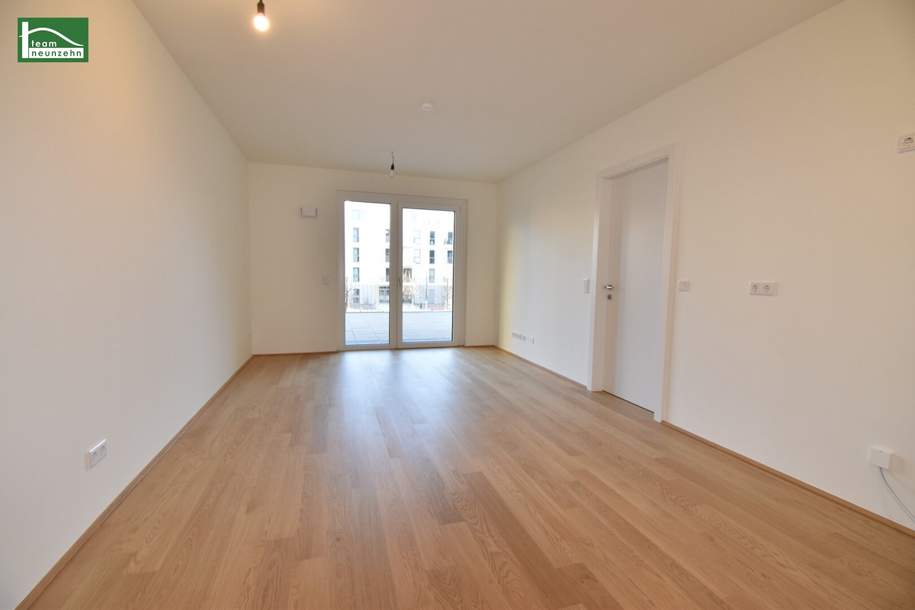 Sie werden es lieben – durchdachte Grundrisse mit Freiflächen im Grünen – Niedrig-Energie-Standard - JETZT ANFRAGEN, Wohnung-kauf, 309.900,€, 1210 Wien 21., Floridsdorf