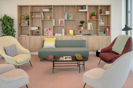 Finde komplett flexible Arbeitsplätze und Besprechungsorte in Spaces Icon Central Station, Gewerbeobjekt-miete, 1100 Wien 10., Favoriten