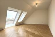 Schönes 3-Zimmer DG mit S/O-TERRASSE + TRAUMBLICK Nähe Donaukanal!