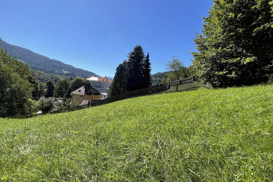 Ihr Logenplatz in der Künstlerstadt Gmünd: Sonniges Baugrundstück in süd-östlicher Ausrichtung, Grund und Boden-kauf, 82.240,€, 9853 Spittal an der Drau
