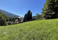 Ihr Logenplatz in der Künstlerstadt Gmünd: Sonniges Baugrundstück in süd-östlicher Ausrichtung