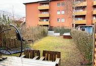 Könnte das Ihre neue Wohlfühloase werden? Lichtdurchflutete 2-Zimmerwohnung mit Garten.