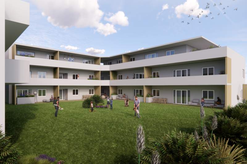 Neubauprojekt: Moderne Penthouse-Eigentumswohnung (57m²) mit großer Terrasse und Lift in Fürstenfeld! Provisionsfrei!, Wohnung-kauf, 235.996,€, 8280 Hartberg-Fürstenfeld