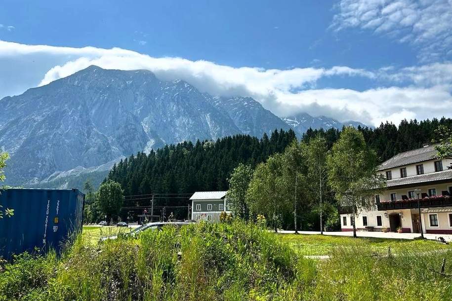 NEUER PREIS!!! Schönes, ebenes Baugrundstück mit genehmigten Einfamilienhaus in Klachau!, Grund und Boden-kauf, 180.000,€, 8983 Liezen