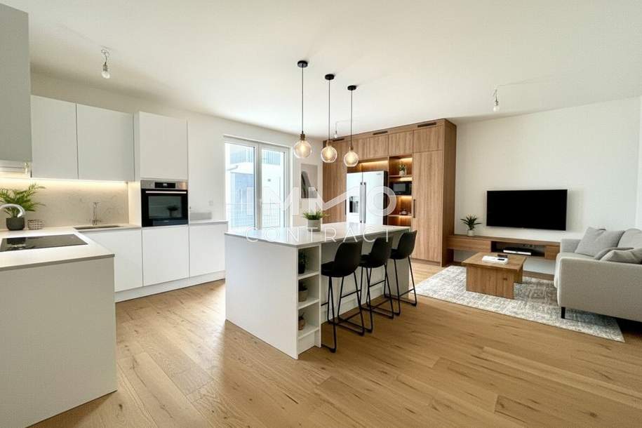 Wohnen mit Weitblick! 4-Zimmer-Townhouse mit spektakulärer Dachterrasse, Haus-kauf, 225.000,€, 1220 Wien 22., Donaustadt