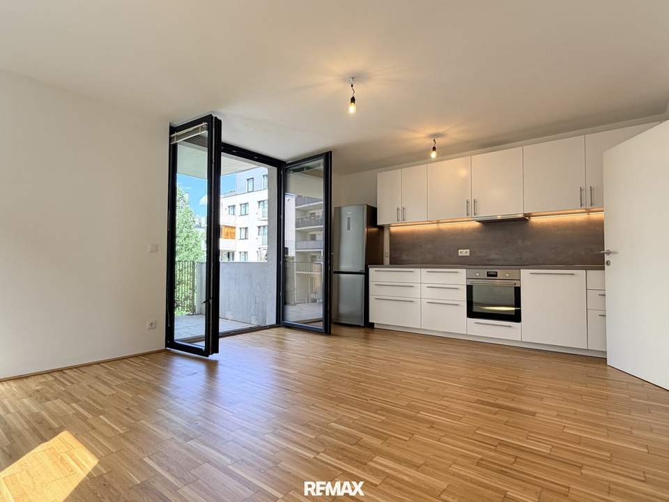 Moderne 2-Zimmer-Wohnung mit Balkon nahe Liesingbach