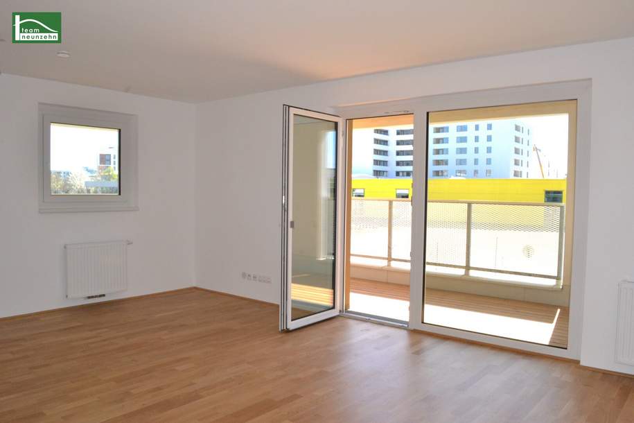 Sonnige Wohnung mit 2 Terrassen nahe Trillerpark und S-Bahn! - RUHELAGE - inkl. Garagenplatz!, Wohnung-miete, 1.399,00,€, 1210 Wien 21., Floridsdorf