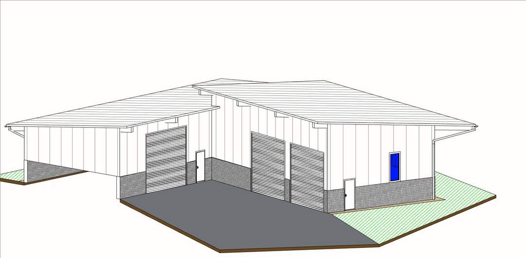 Nagelneue Gewerbe und Lagerhalle 265 m² zu mieten, Brückl, St. Veit/Glan