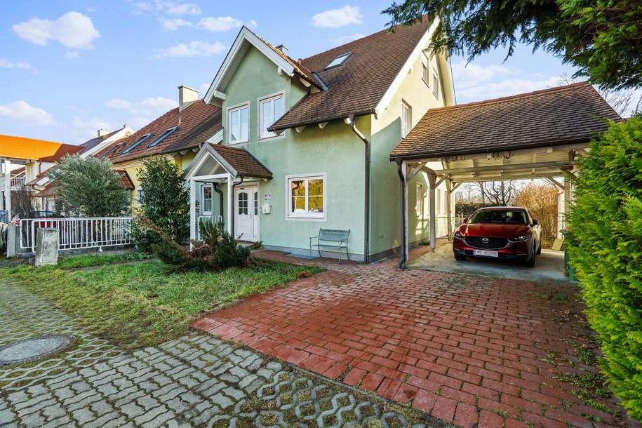 "Stadt – Land – See(schlacht): Exklusives Einfamilienhaus in Langenzersdorf", Haus-kauf, 530.000,€, 2103 Korneuburg
