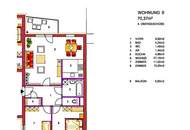 sehr gut aufgeteilte 3-Zimmer-Wohnung mit Balkon (unbefristet)