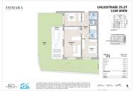 Traumhafte Dreizimmerwohnung mit großem Balkon und Garagenplatz in Oberlaa