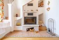 Helle Maisonette mit Loggia, Kamin & Carport im Grünen von St. Pantaleon