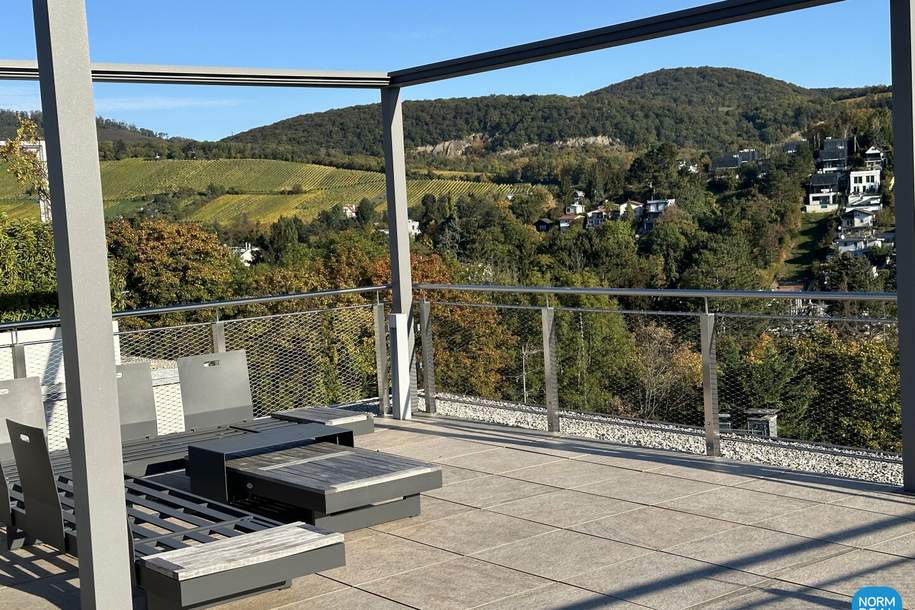 Exklusiver Wohnkomfort in Toplage: Vollmöblierte Luxus-Terrassenwohnung in 1190 Wien, Wohnung-miete, 7.324,37,€, 1190 Wien 19., Döbling
