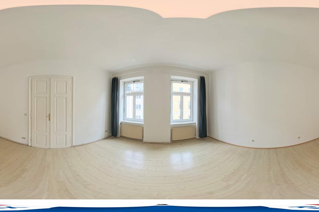 2-Zimmer-Altbauwohnung mit Stil im 2. Bezirk