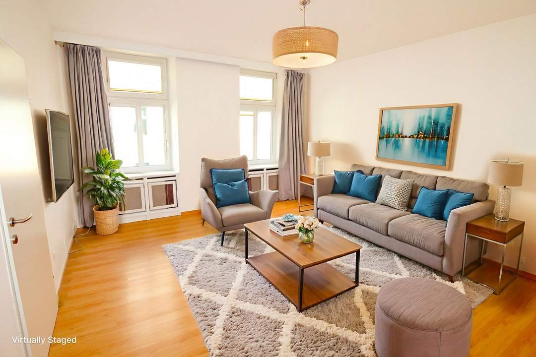 GRÄTZLGLÜCK - Charmante Altbauwohnung mit grünem Innenhof