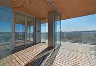 BESSER als in NYC beim Central Park! UNVERBAUBARER WEITBLICK über PRATER und DONAU vom 25. Stock! Eckwohnung mit Traumterrassen und Wintergarten!