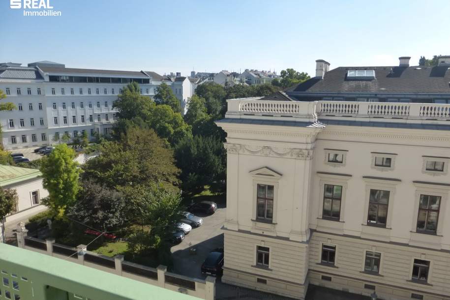 UNBEFRISTET! Erstklassiges Penthouse mit Palais-Blick und 50 m² Terrasse beim Liechtensteinpark - MIETZINSVORAUSZAHLUNG!, Wohnung-miete, 2.998,00,€, 1090 Wien 9., Alsergrund