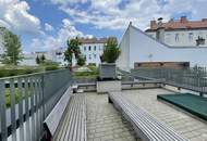 Moderne Dachgeschosswohnung, klimatisiert und gut geschnitten