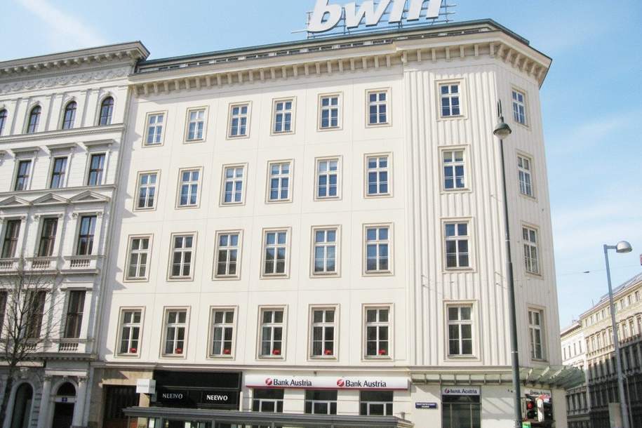 Büro in exzellenter Lage, Gewerbeobjekt-miete, 3.596,16,€, 1010 Wien 1., Innere Stadt