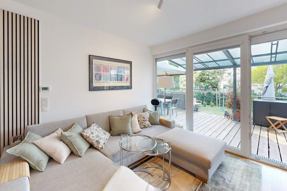 Urbanes Townhouse mit Eigengarten, Terrasse und Garage – Wohnen mit Hauscharakter im Herzen von Wien | ZELLMANN IMMOBILIEN, Wohnung-kauf, 550.000,€, 1050 Wien 5., Margareten