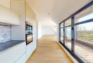 Lichtdurchflutete Dachgeschoßwohnung mit atemberaubenden Ausblick