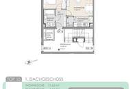 1160! Entzückende und helle 2-Zimmer DG-Wohnung nahe Stadthalle!