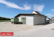 Außenlagerfläche mit Garage im Ennshafen!