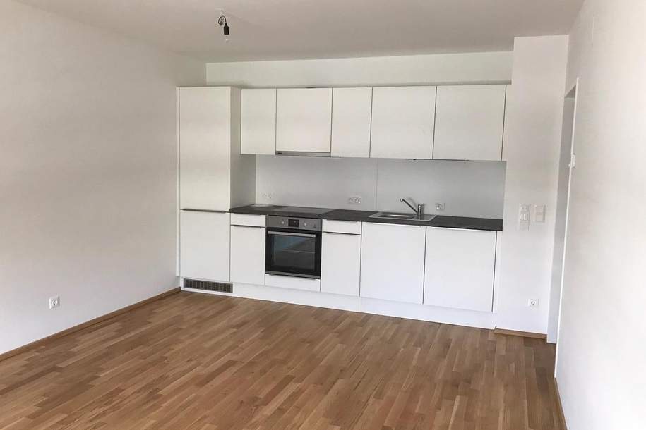 2-Zimmer-Neubauwohnung mit Einbauküche, Wohnung-miete, 895,00,€, 1220 Wien 22., Donaustadt