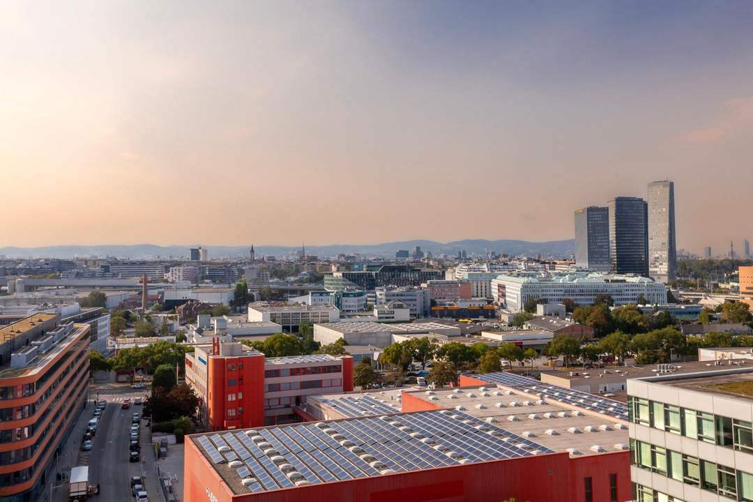 "Panorama Living im Gasometer City"