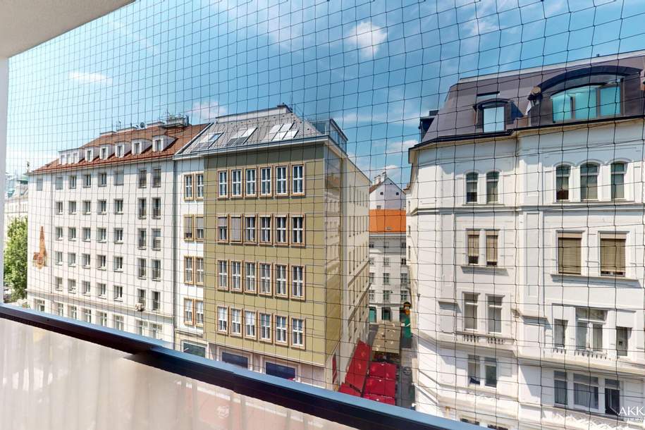 Balkonwohnung I Rotenturmstraße I Keine Mietzinsbeschränkung, Wohnung-kauf, 985.000,€, 1010 Wien 1., Innere Stadt