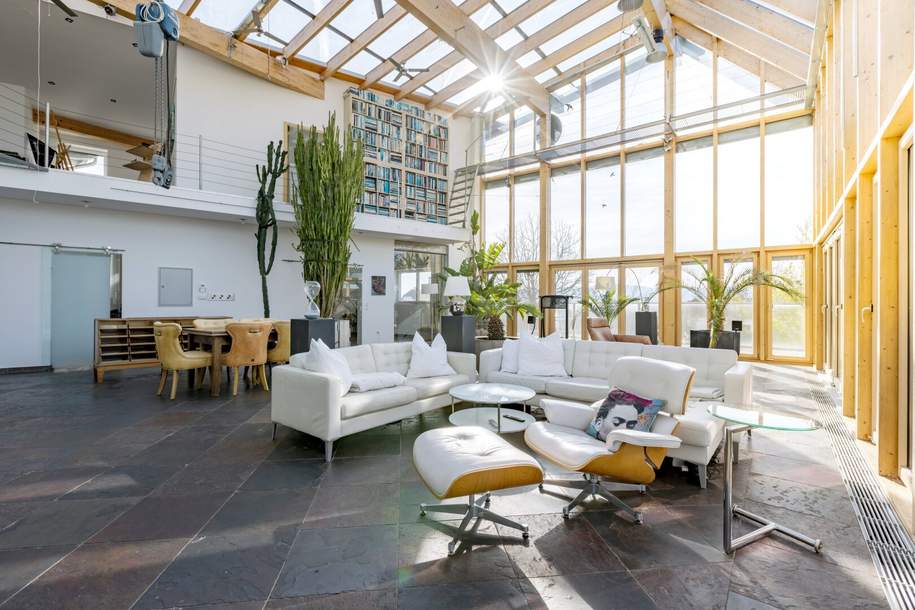 Dein Dach? Der Himmel! Naturverbunden und einzigartig I Garage für bis zu 6 Autos I moderne Ausstattung I beheizbarer Keller I, Haus-kauf, 1.300.000,€, 2000 Korneuburg
