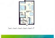 1,5 Zimmerwohnung mit Balkon im 15. OG im Herzen von Monte Laa