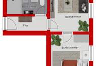 Renovierte Zwei-Zimmer-Wohnung mit zwei Parkplätze | RIEDERSBACH