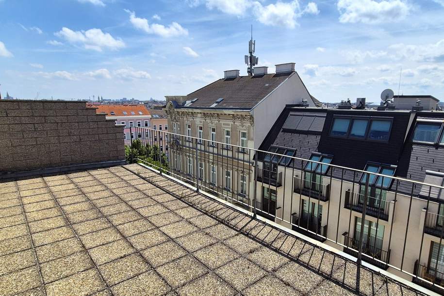Helle 2,5-Zimmer-Wohnung mit 24 m² Dachterrasse, Wohnung-kauf, 325.000,€, 1170 Wien 17., Hernals
