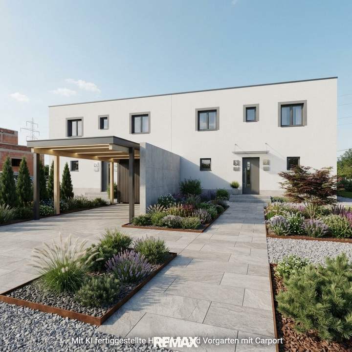 Dieses belagsfertige 4-Zi-Reihenhaus in Strem, 160m², Balkon, Terrasse in ruhiger Siedlungslage wartet auf Sie!