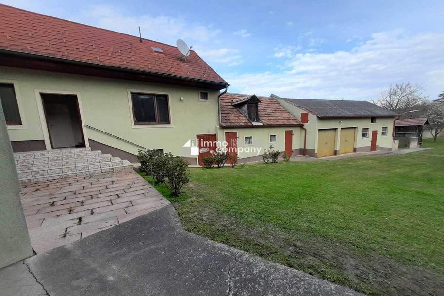 Ehemaliges Bauernhaus in Kittsee: 102m² voller Potenzial für 307.000,00 € mit 2 Garagen und Nebengebäuden, Haus-kauf, 307.000,€, 2421 Neusiedl am See