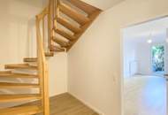 Grünruhelage: Schöne 3-Zimmer-Maisonette mit großer Terrasse und Garten