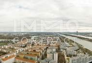 Attractive three-room apartment with generous outdoor space and views of the New Danube