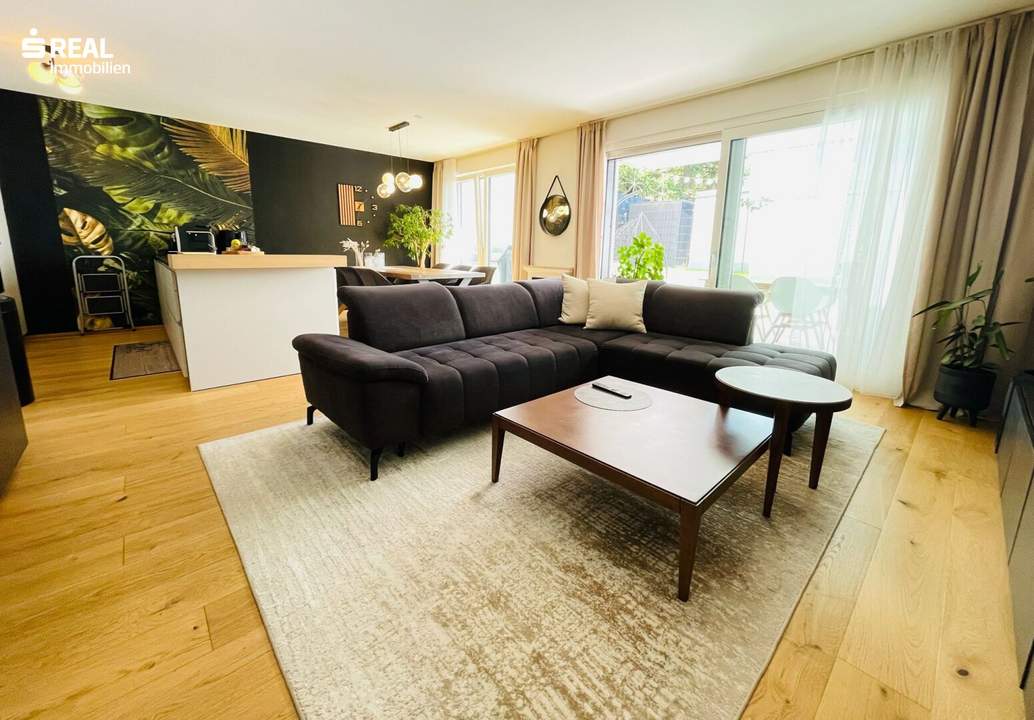 Hochwertige 3-4 Zimmer Gartenwohnung mit großer Terrasse & ausgebautem Hobbyraum