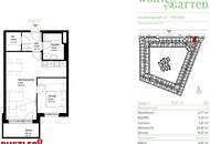 2-Zimmer-Wohnung mit Balkon