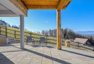 Blockhaus-Chalet A mit traumhaftem Ausblick in idyllischer Ruhelage
