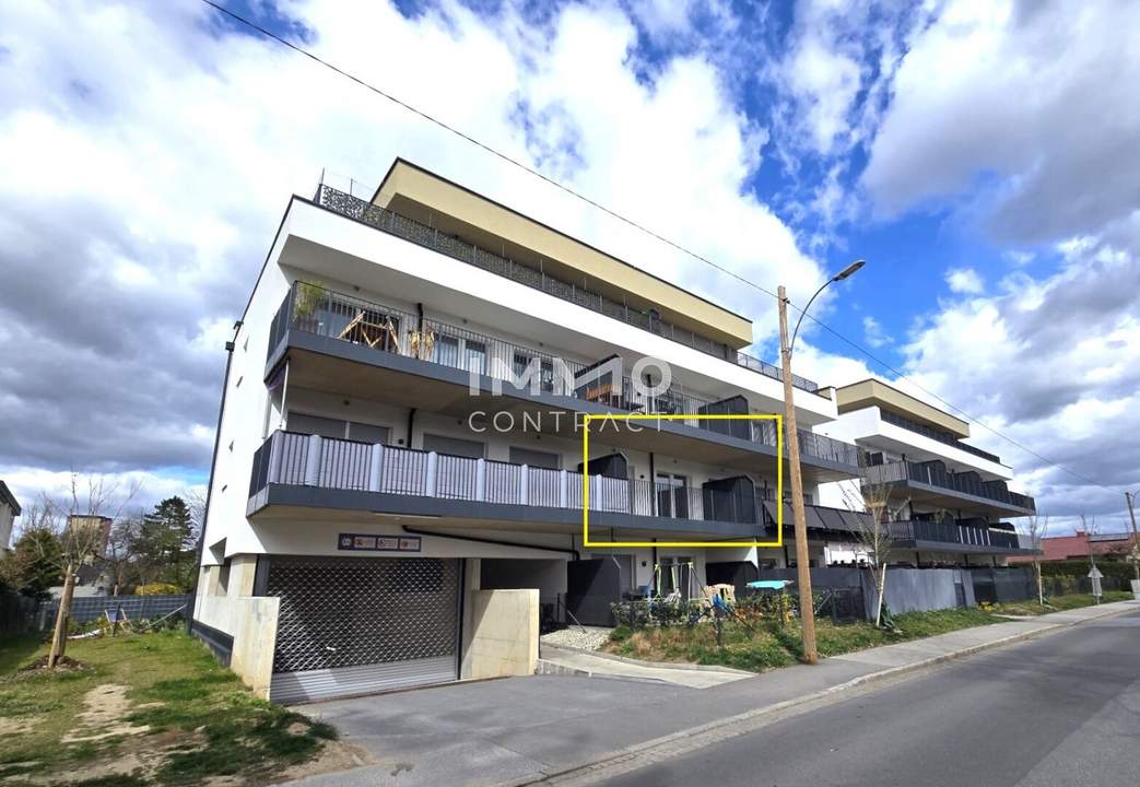 Neuwertige 2 Zimmer-Wohnung mit großem Süd-Balkon - Pirchäckerstraße 38 - Top 08